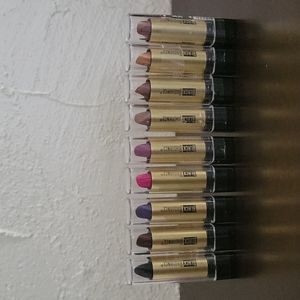 Variety of lipsticks